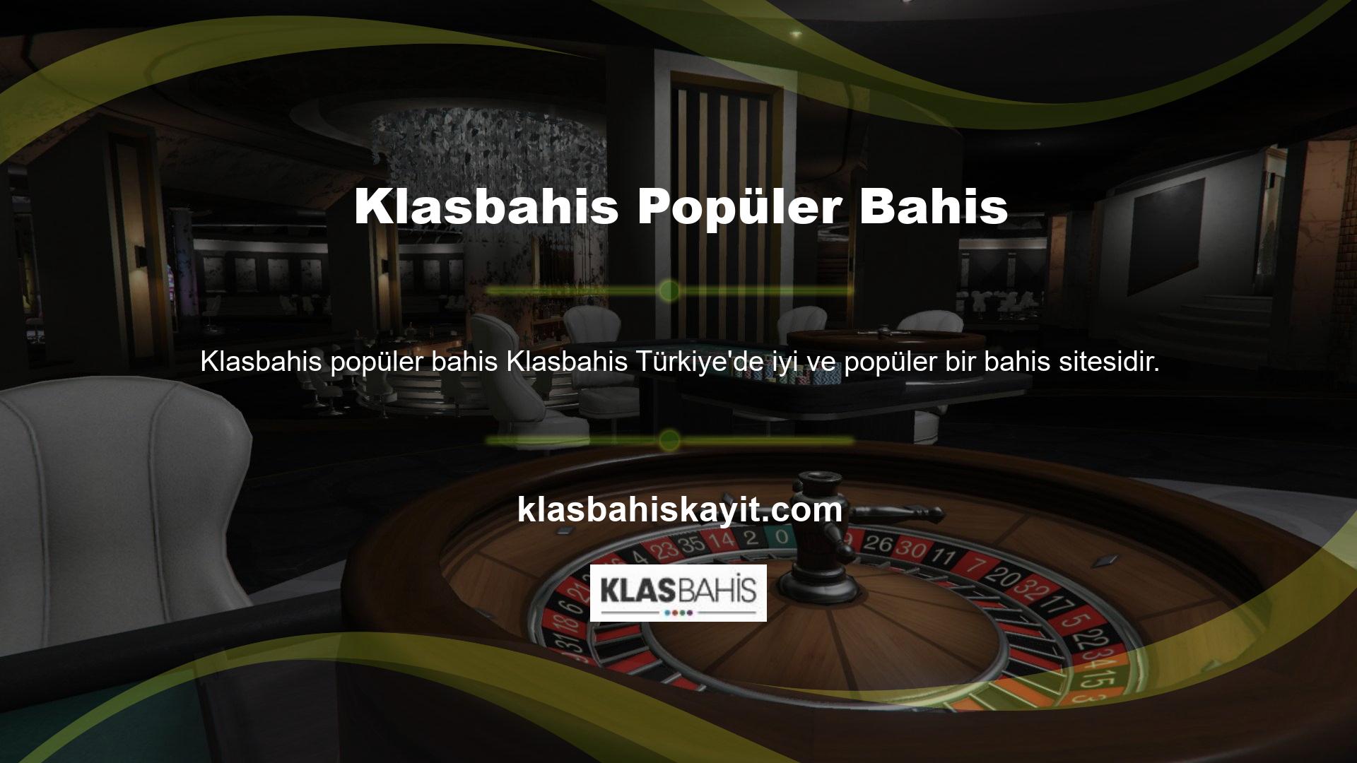 Klasbahis hızlı ve güvenli bir şekilde bahse girebilirsiniz, çünkü sistemini geliştirmeye devam eder